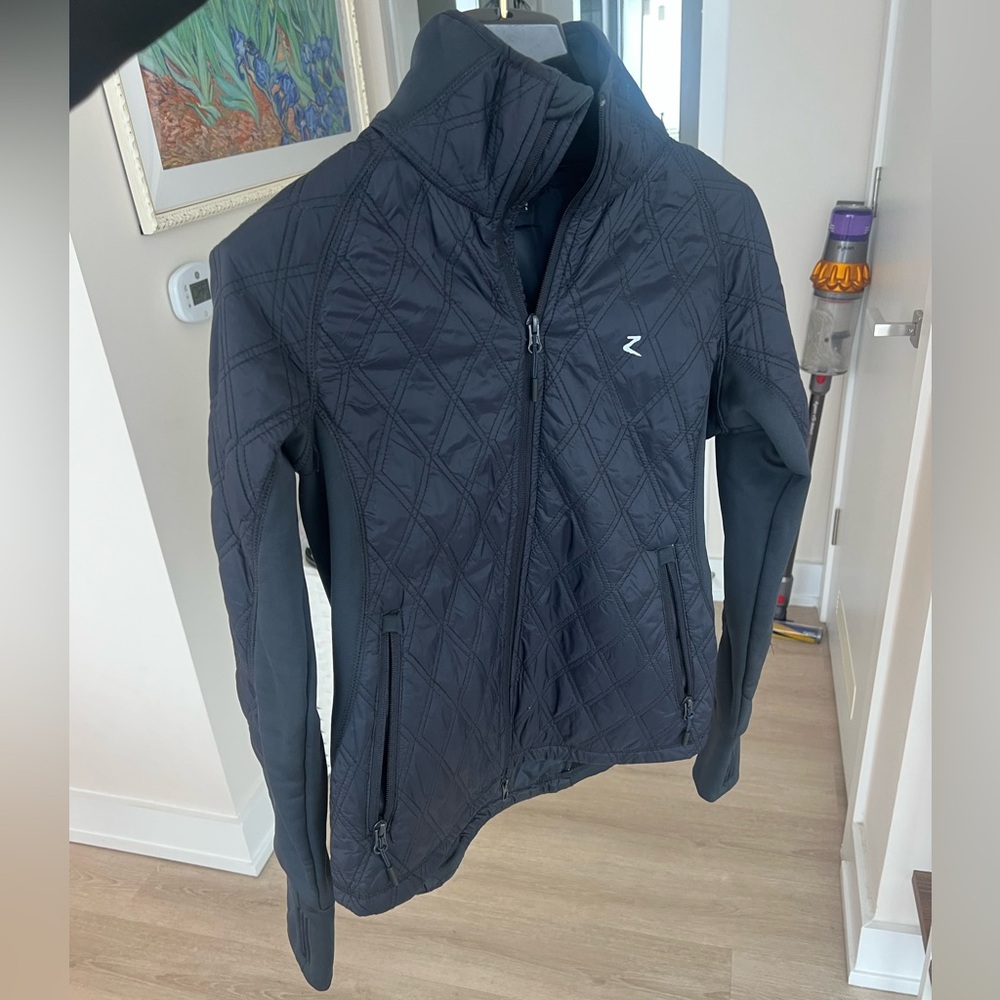 Equestrian Dark Navy Quilted Women's Jacket